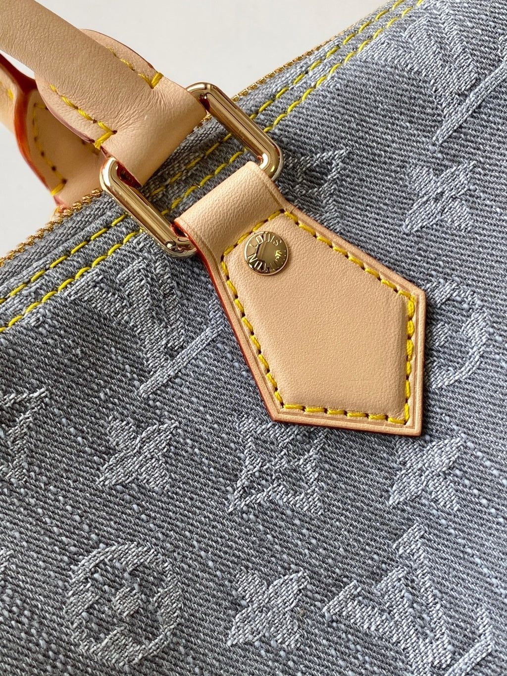 Speedy Soft 30 — Monogram Denim Handbag  (Premium Quality )