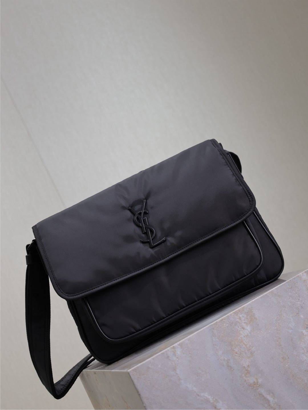 Nikki 32 Black Nylon Shoulder &Crossbody Bag – ( Premium Quality )