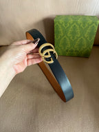 Double Letter Reversible Belt