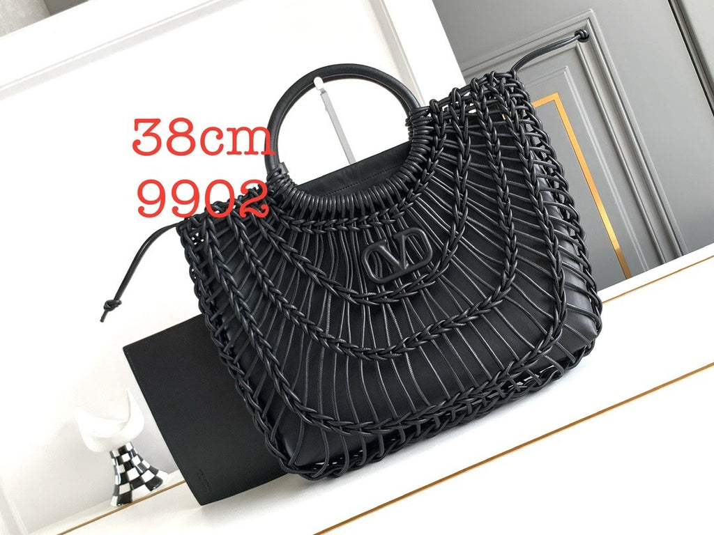 Garava Allknots Woven Leather Tote | 9902 MTX