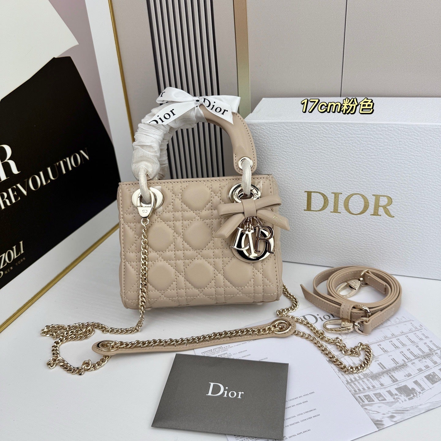 Classic Lady Bow Top-Handle Bag 26ss