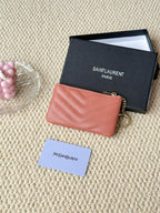 Luxury Quilted Key Pouch