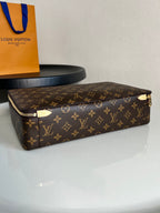 Monogram Canvas Jewelry Box | 3 Sizes | Premium Quality