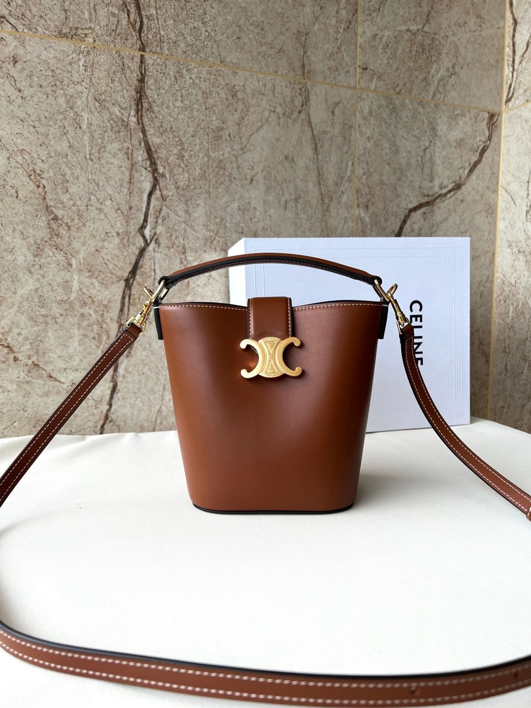 Louise Mini Bucket Bag (Premium Quality )