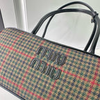 Houndstooth Bowling Bag – New Collection