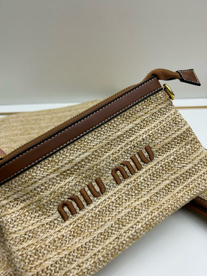 Miu*Miu Straw Bag