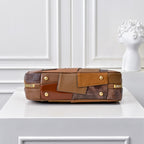 Patchwork Bowling Bag – Versatile & Unique Design