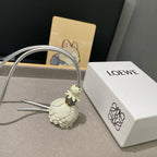 Beaded Leather Goldfish Charm 🐟