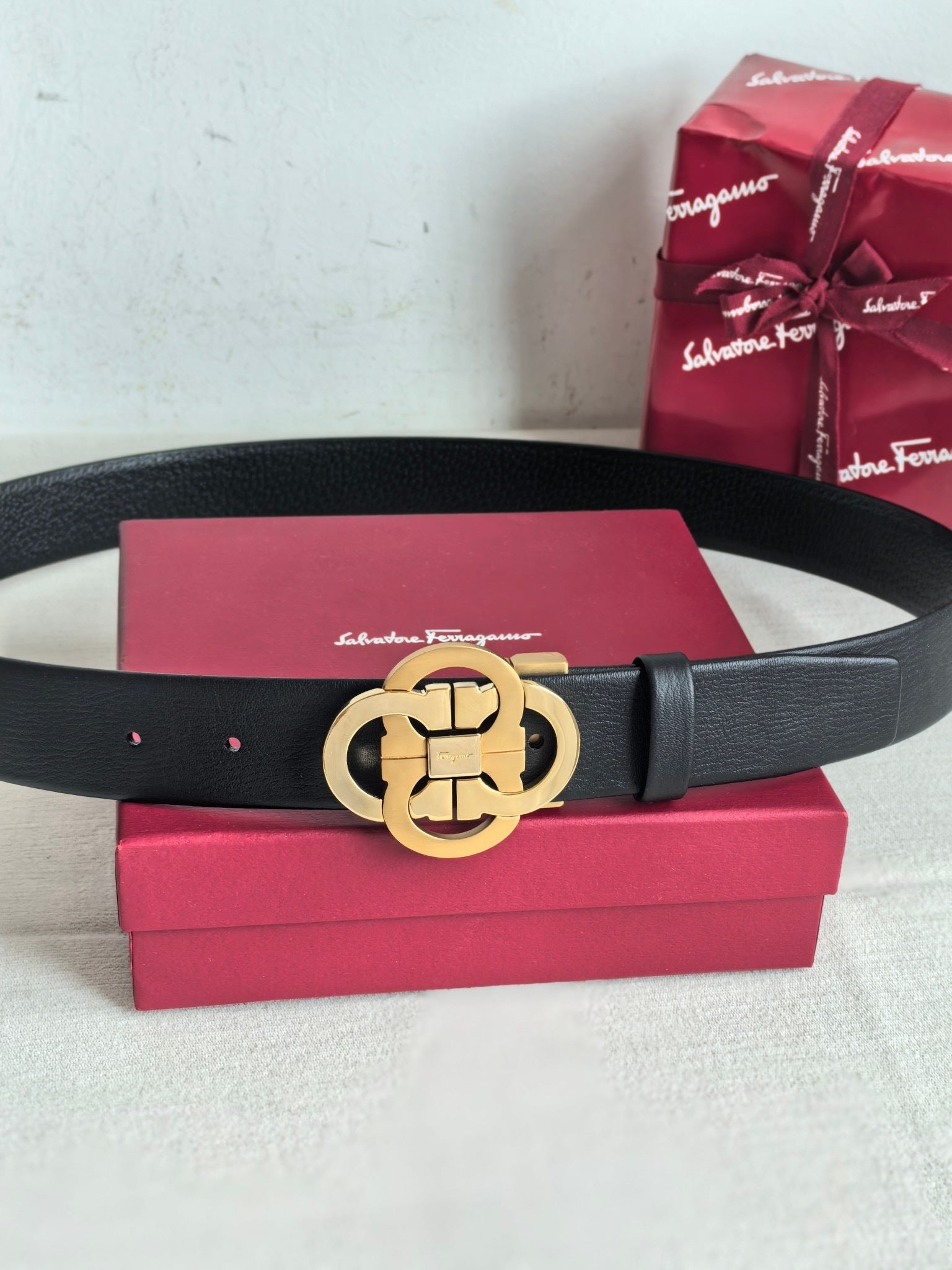 Classic Dual-Ring Buckle Belt — 35mm