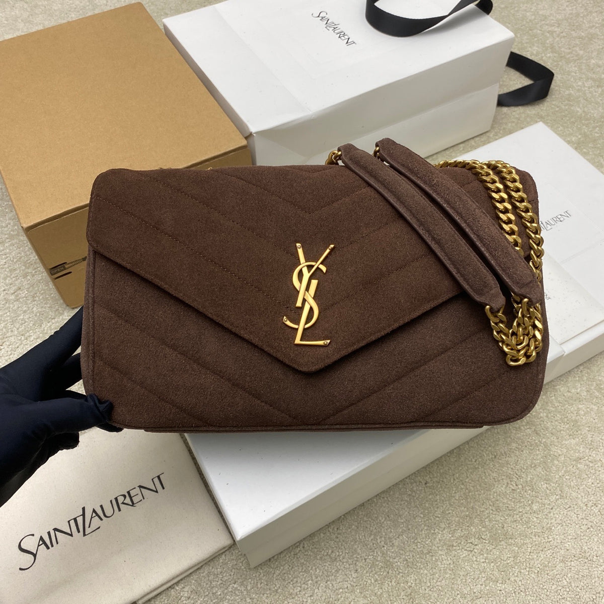 LouLou Suede Bag |Premium Quality|