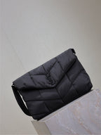 LouLou Puffer Lightweight Nylon Shoulder & Crossbody Bag – Unisex Style (Premium Quality )