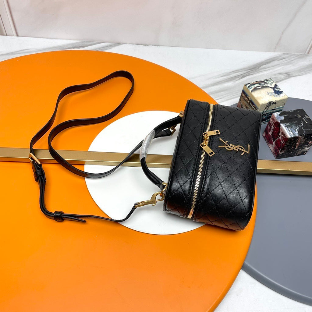 Gaby  Mini Double-Zip Crossbody Bag [Premium Quality]