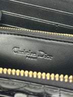 D Bow Logo Card Holder | S2867/ S2866| Lambskin |