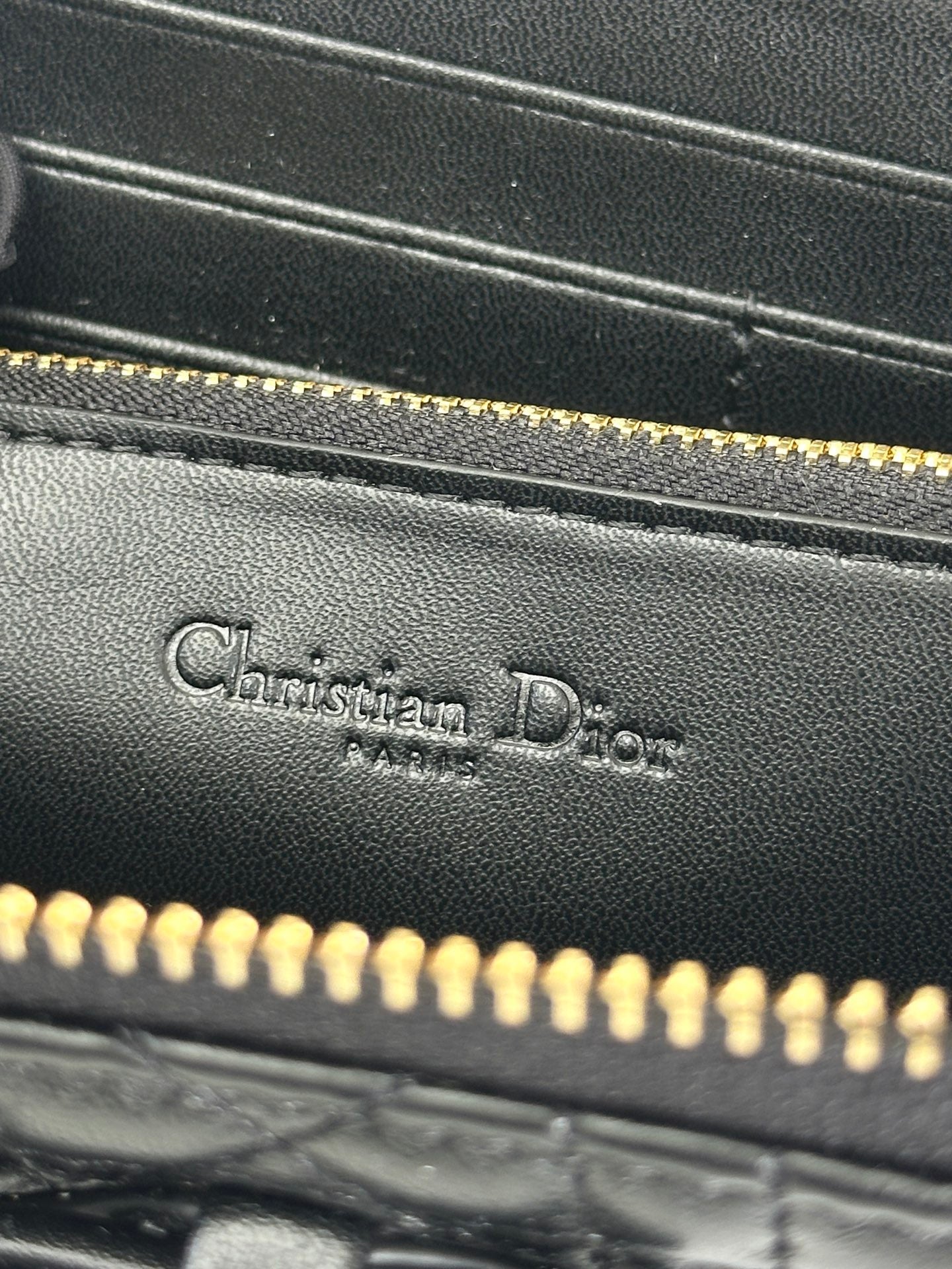 D Bow Logo Card Holder | S2867/ S2866| Lambskin |