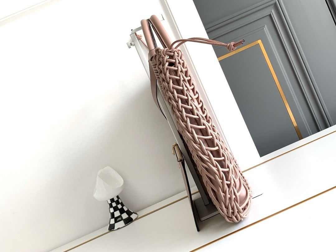 Garava Allknots Woven Leather Tote | 9902 MTX
