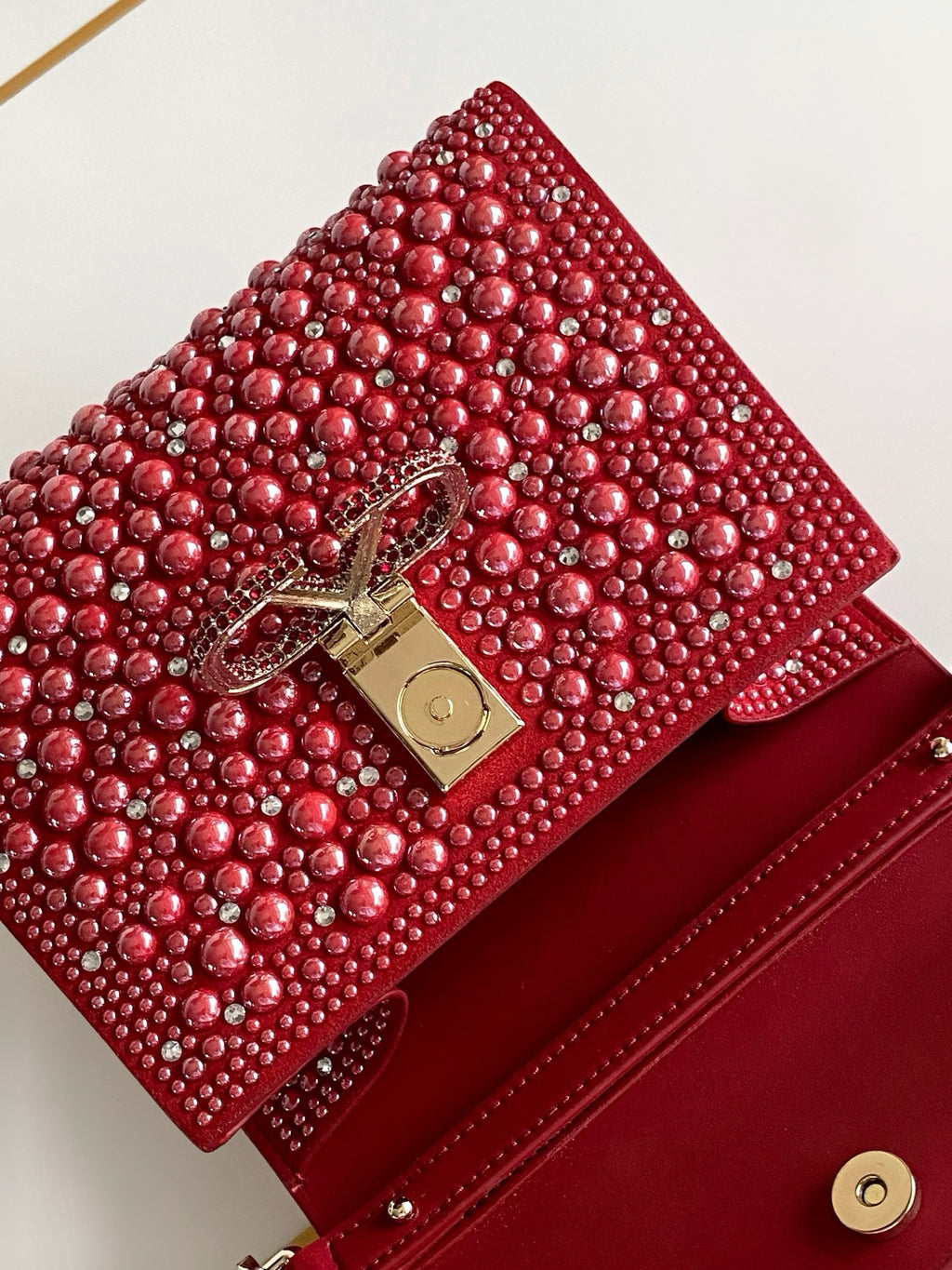 V-SLING Mini Crystal Bag | 9956 MTX