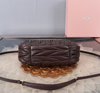 Premium Quilted Soft Leather Shoulder Bag – JY