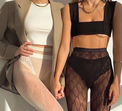 Double G Mesh Tights