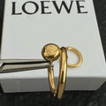 Gold-Tone Carved Diamond Clasp Hoop Earrings