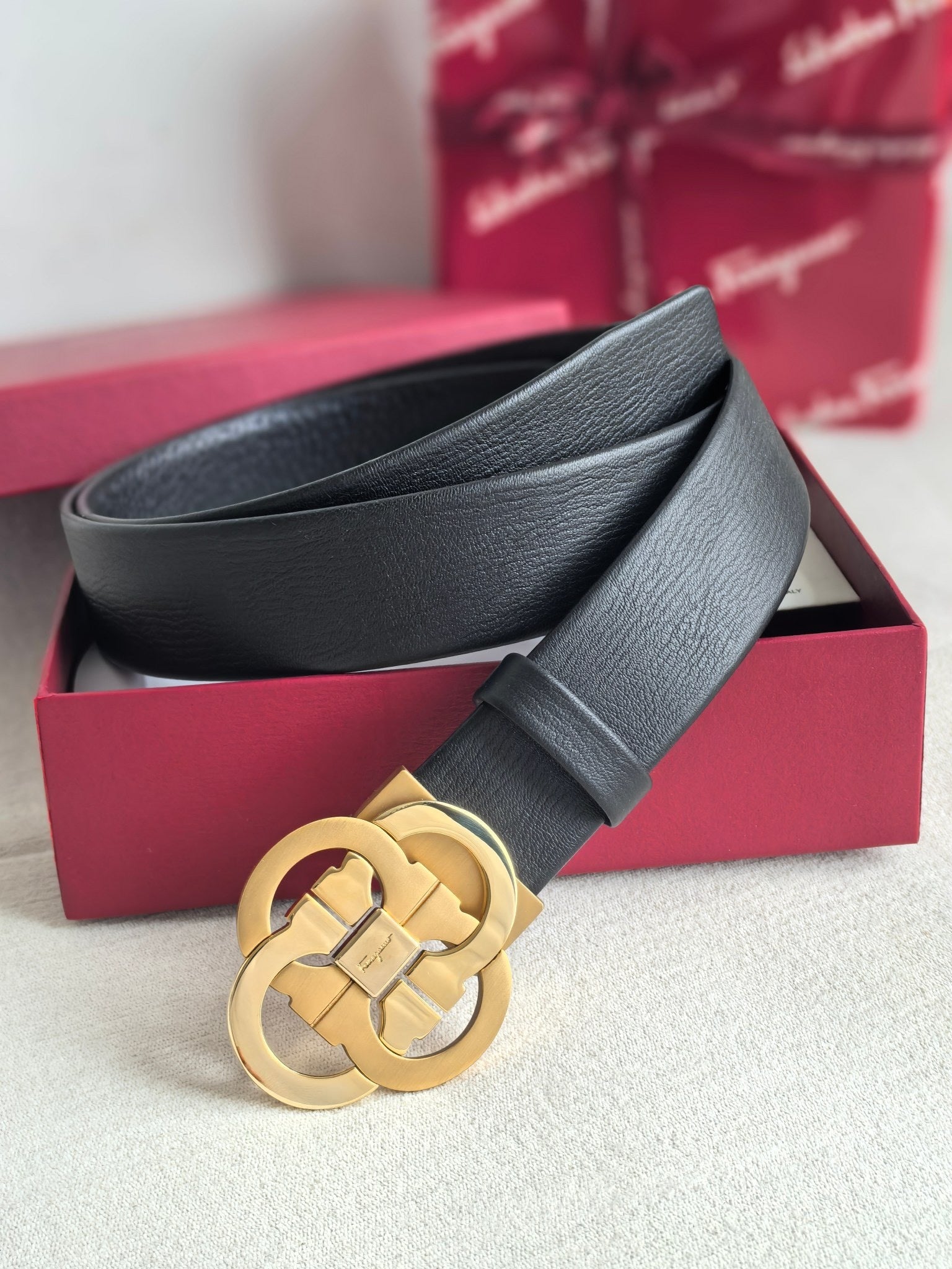 Classic Dual-Ring Buckle Belt — 35mm