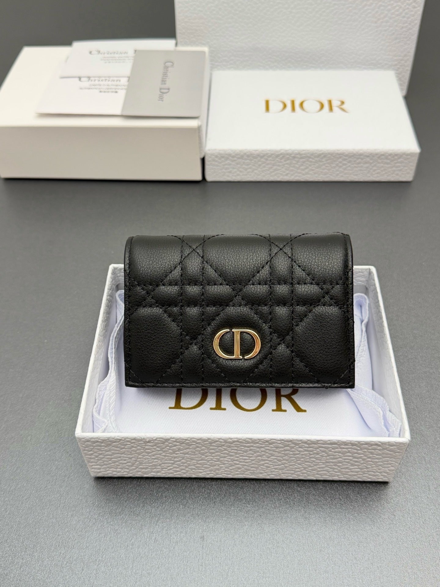 Cato Glycine Quilted Leather Wallet  (Premium Quality )