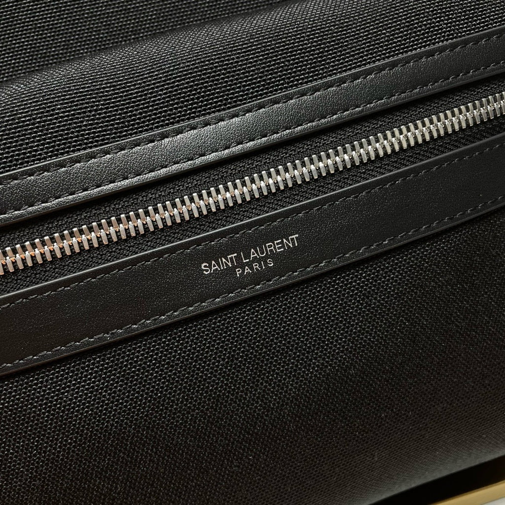 Premium Fabric Backpack – Limited Edition with Italian Leather Accents