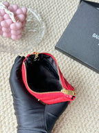 Luxury Quilted Key Pouch