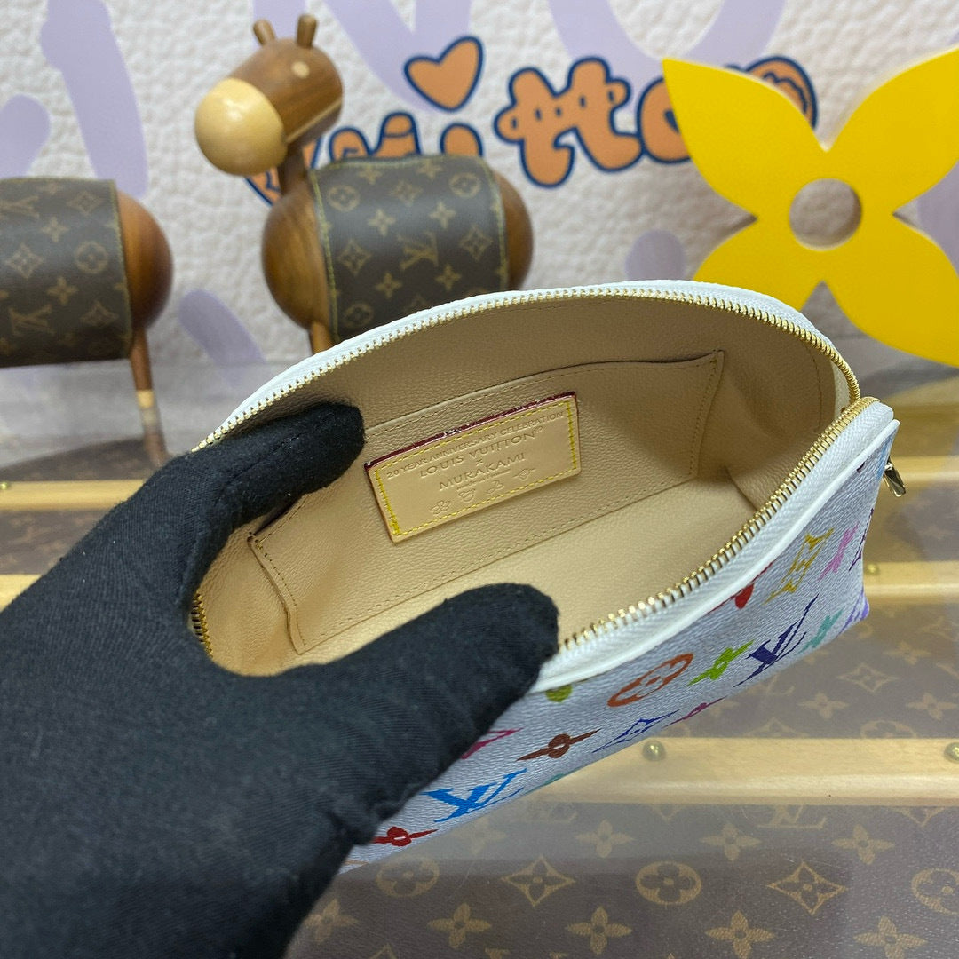 Monogram Multicolor Pouch | Small | (Premium Quality)