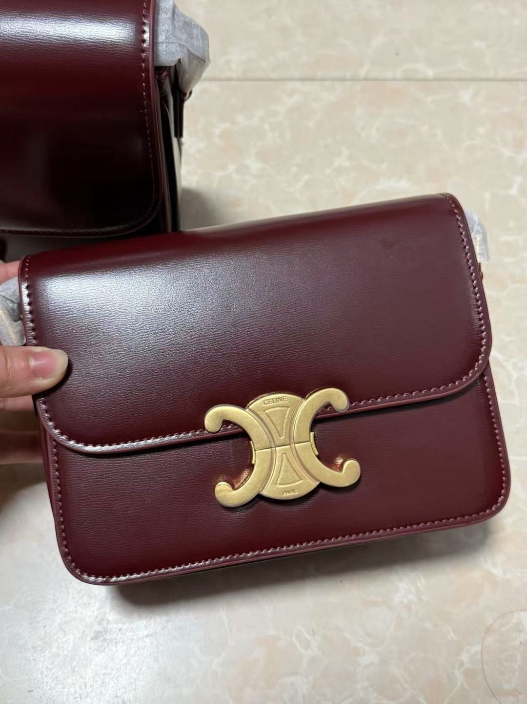 Triomph Classic Flap Shoulder Bag – Timeless Edition