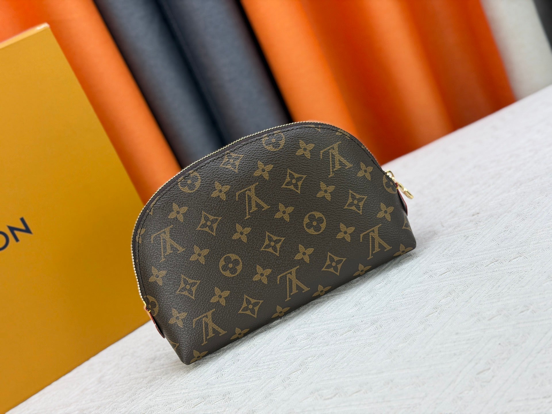 Monogram Canvas Cosmetic Pouch