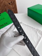 2.5 Women’s Handwoven Intreccio Leather Belt — New 2025