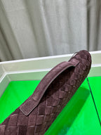 Frosted Leather Evening Handbag
