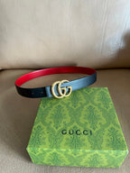 Double Letter Reversible Belt