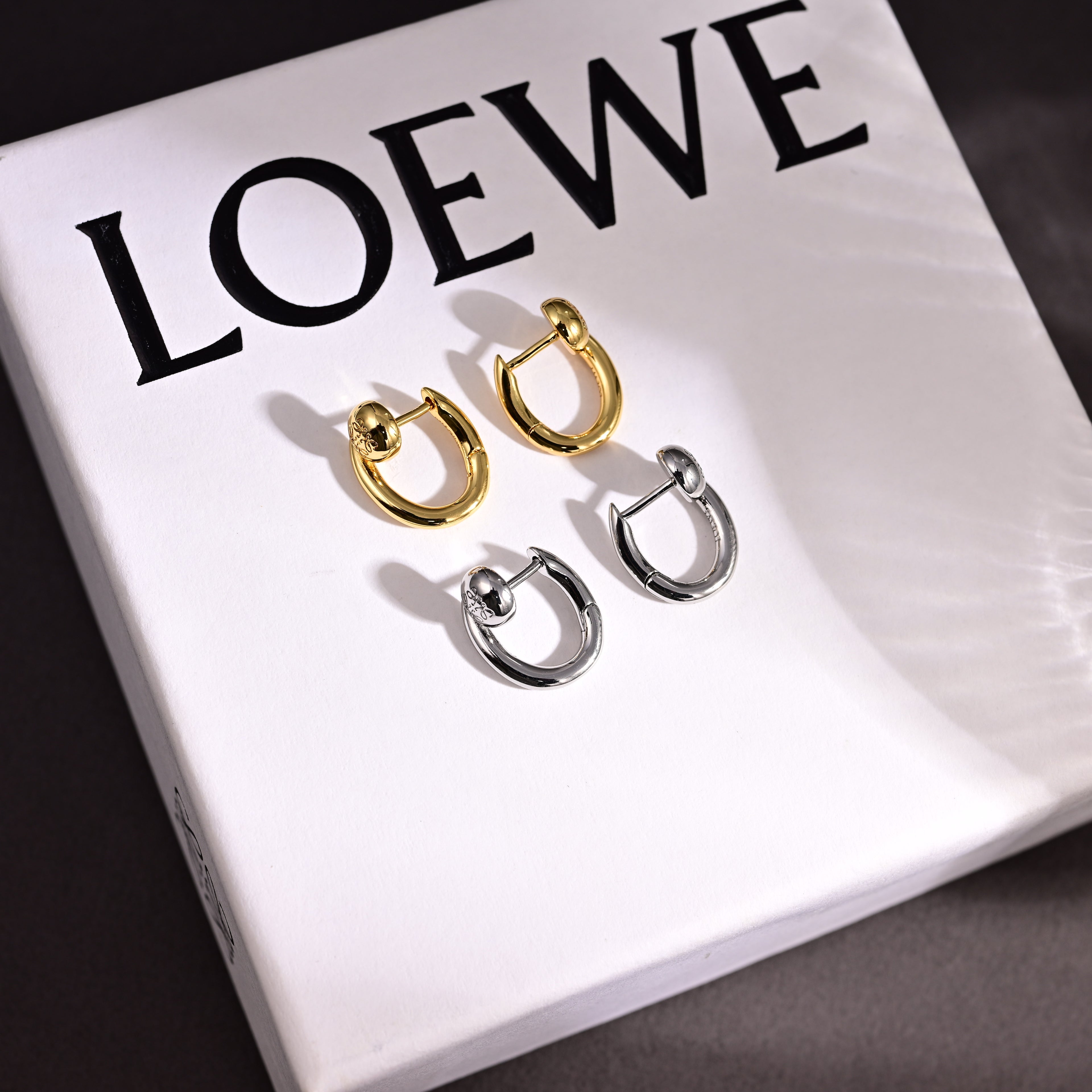 LW Sculptural Statement Earrings