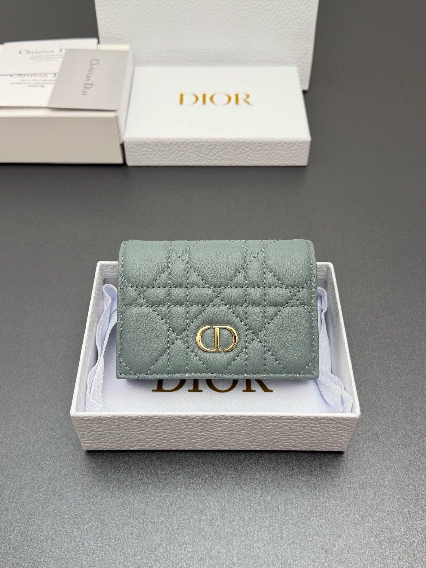 Cato Glycine Quilted Leather Wallet  (Premium Quality )