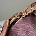 Premium Canvas &  Calfskin College-Style Backpack – JKS