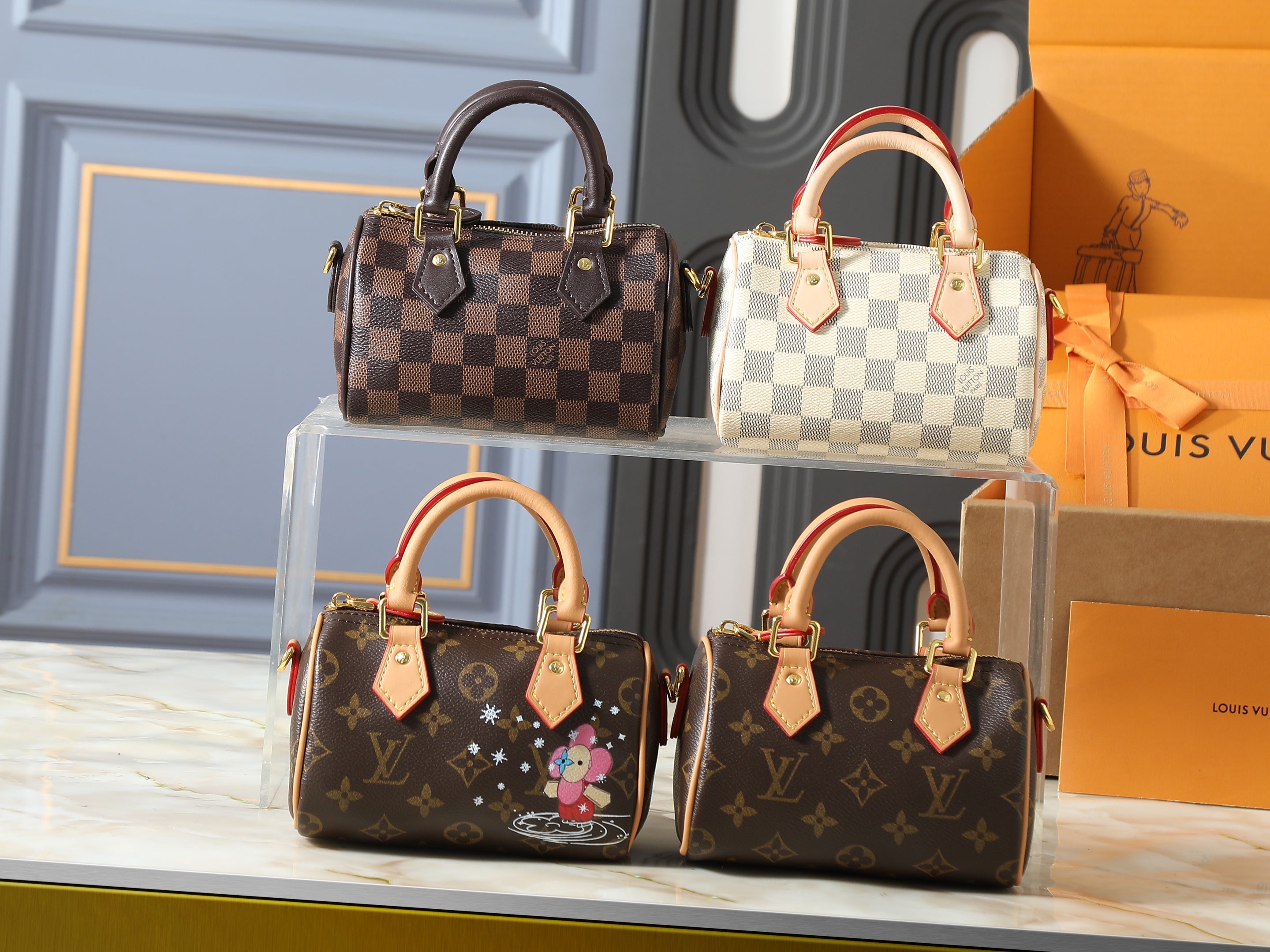 Nano Speedy Bag | Vivienne Print |