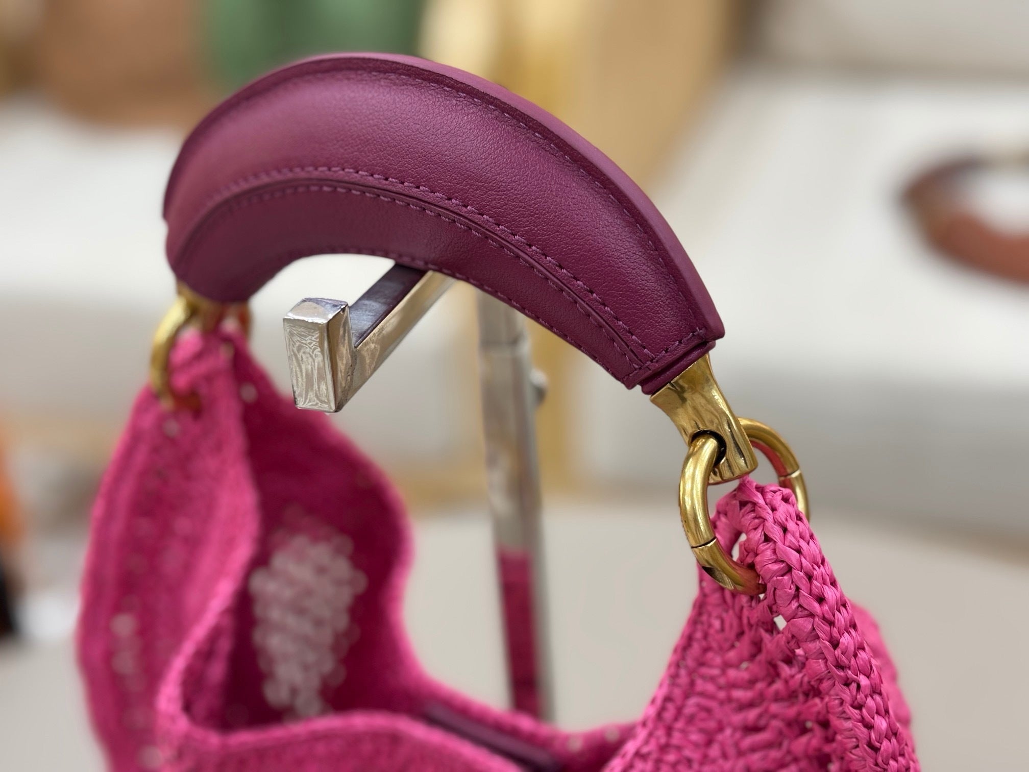 Summer Banana Woven Shoulder Bag  (Premium Quality)