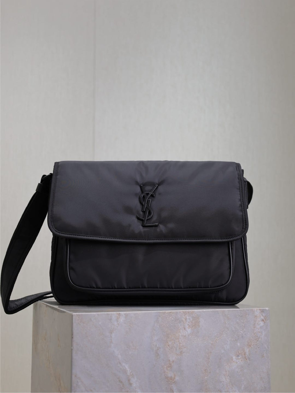 Nikki 32 Black Nylon Shoulder &Crossbody Bag – ( Premium Quality )