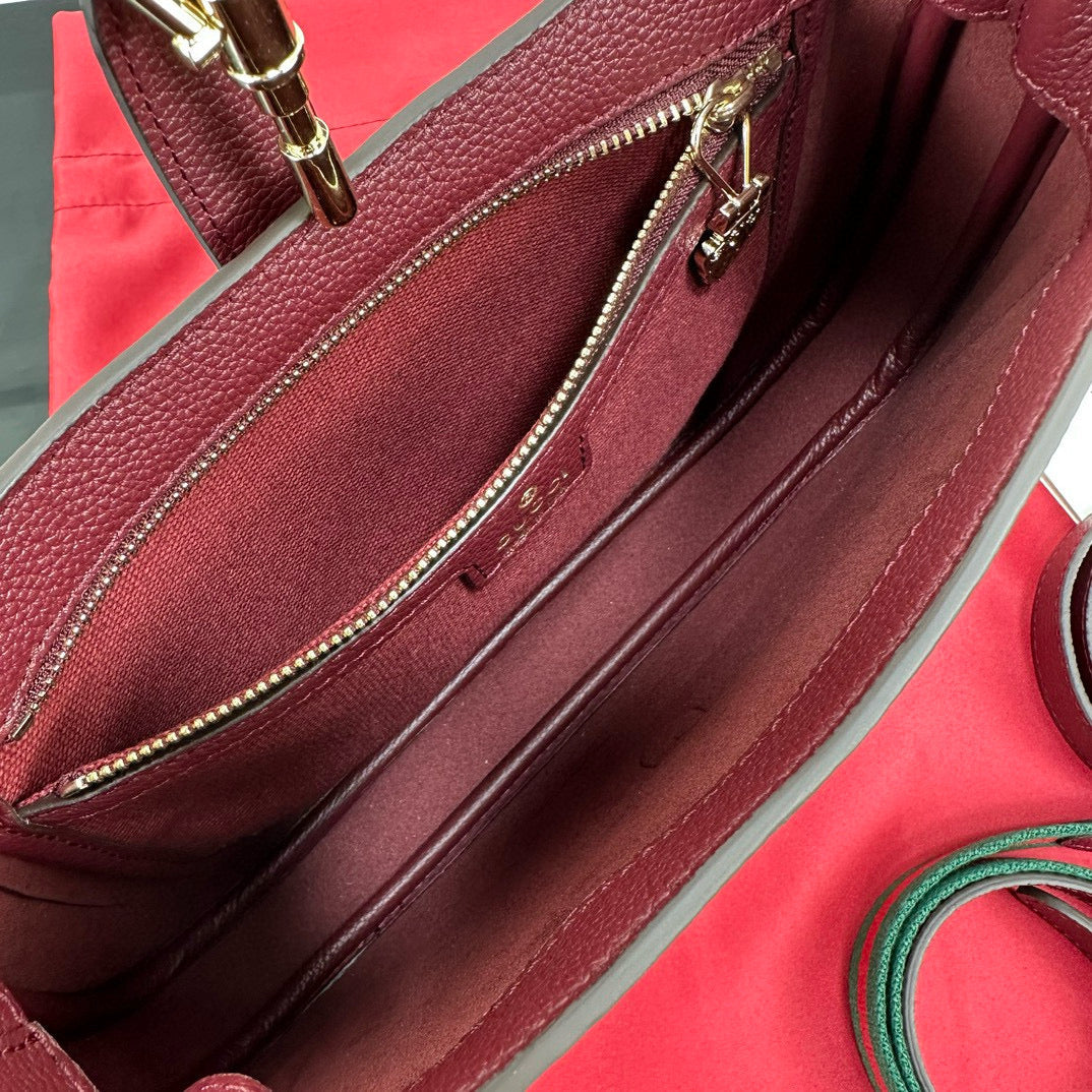 Classic Top Handle Bag with Double Straps