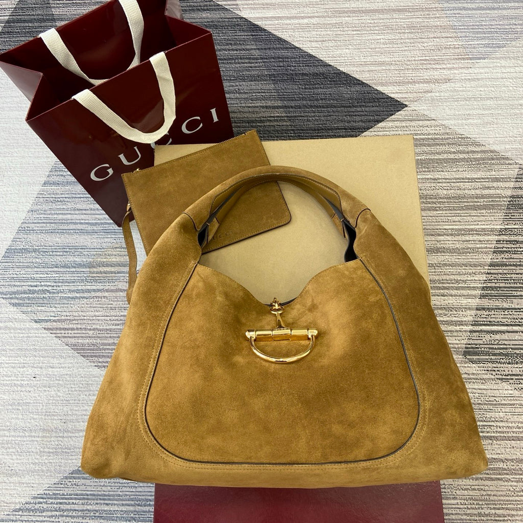 G Luxury Suede Tote Bag – Premium Craftsmanship