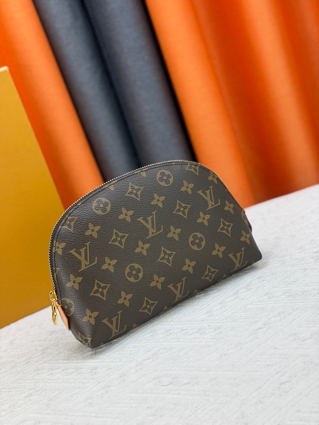 Monogram Canvas Cosmetic Pouch
