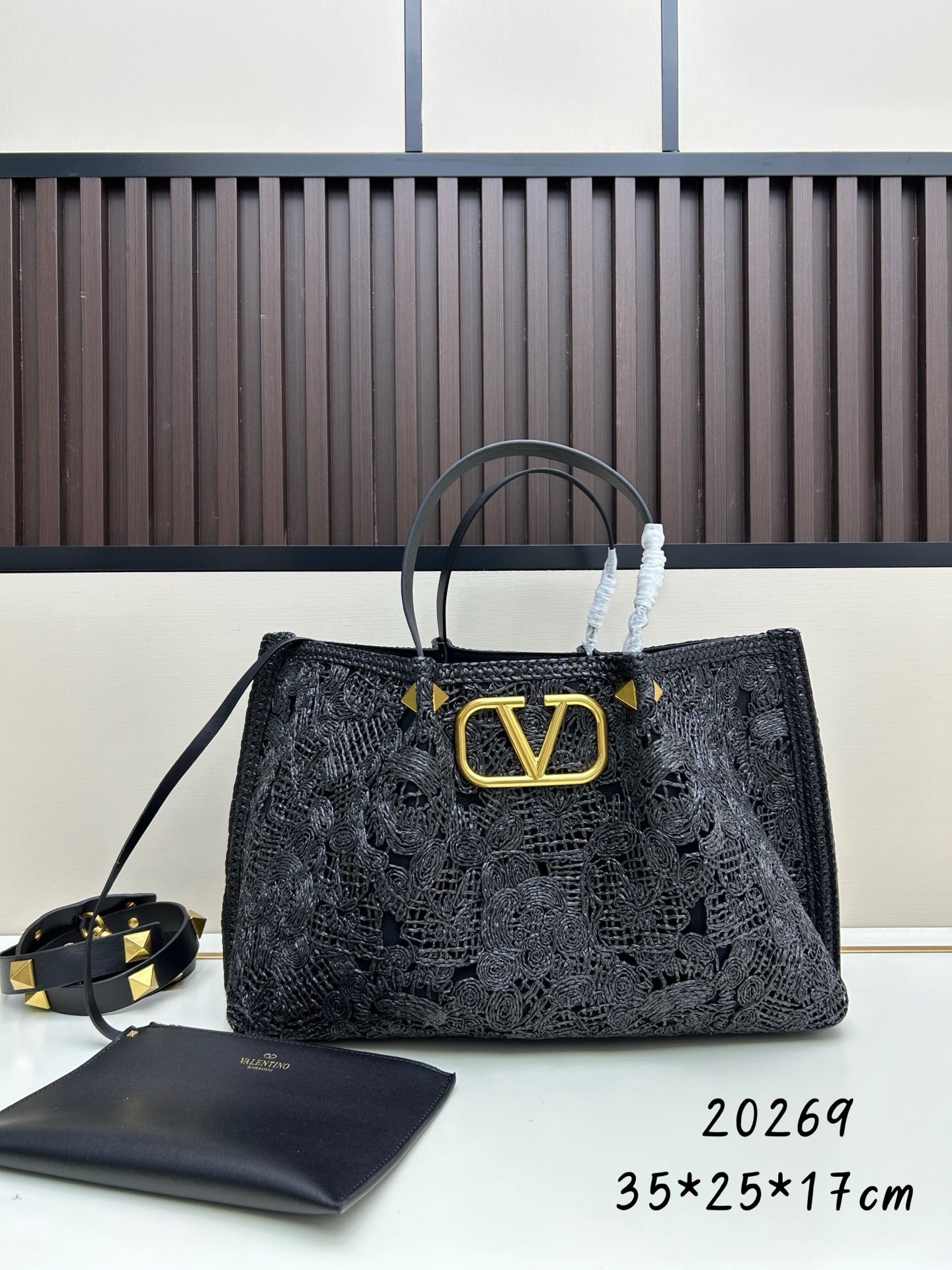 Large Embroidered Tote