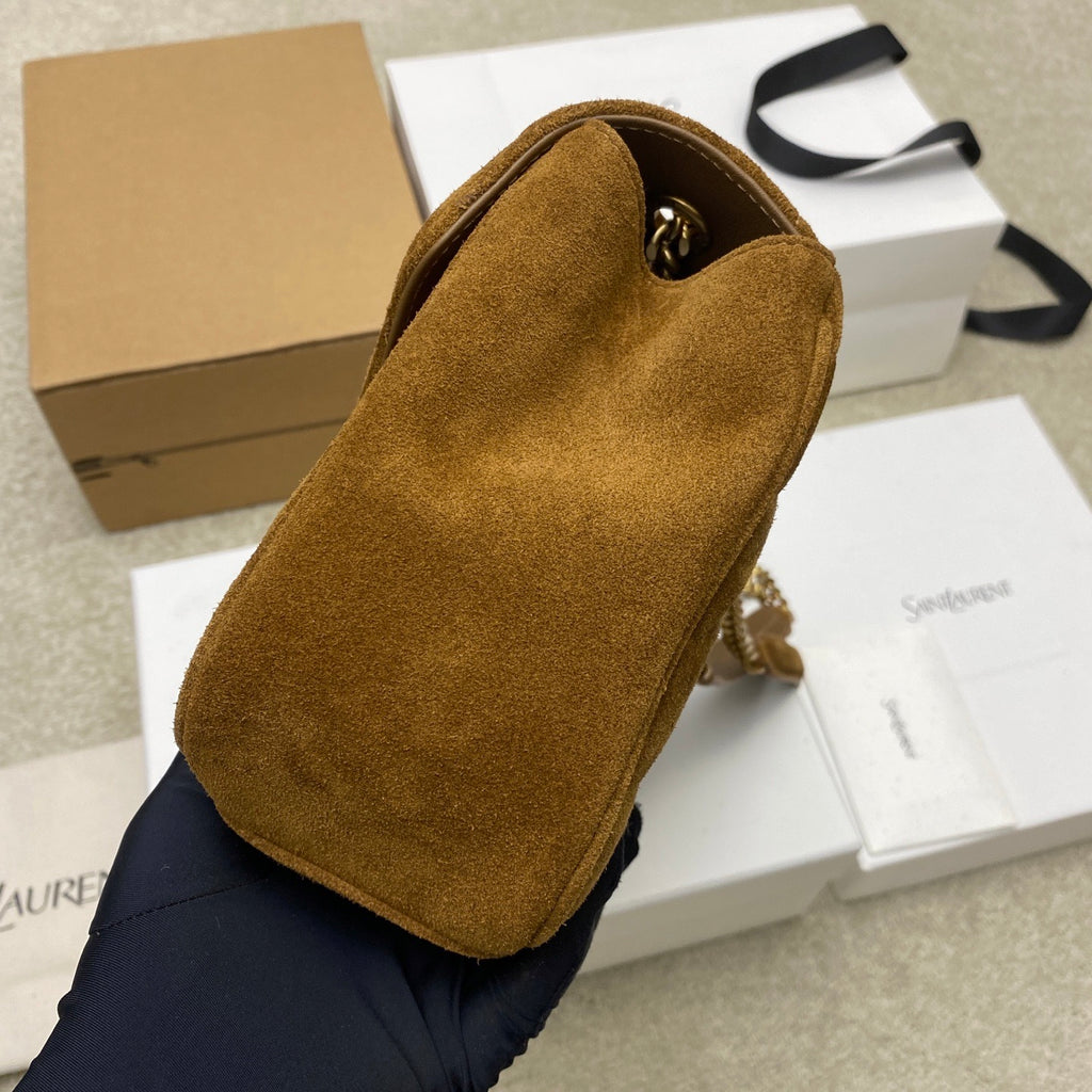 LouLou Suede Bag |Premium Quality|