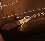 Elegant Togo-Textured Leather Handbag – Premium Craftsmanship