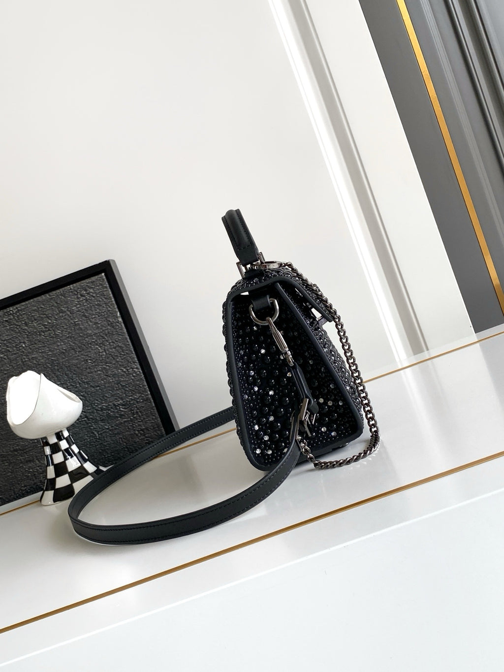 V-SLING Mini Crystal Bag | 9956 MTX