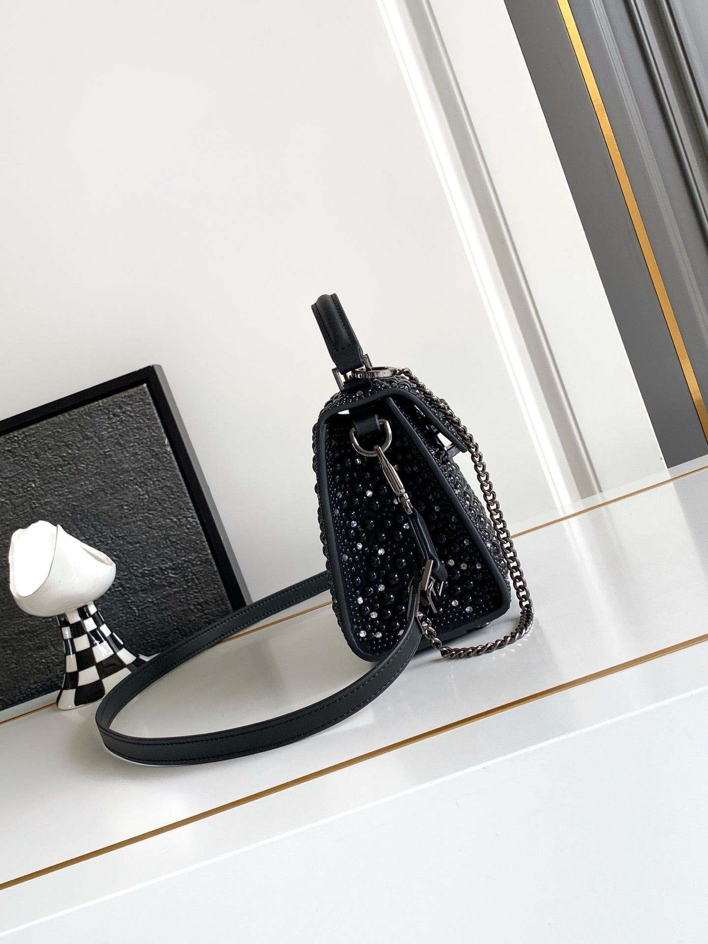 V-SLING Mini Crystal Bag | 9956 MTX