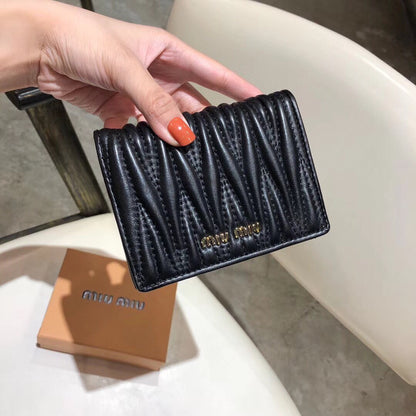 M*u**M*u Black Pink Wallet