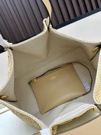 Large Embroidered Tote
