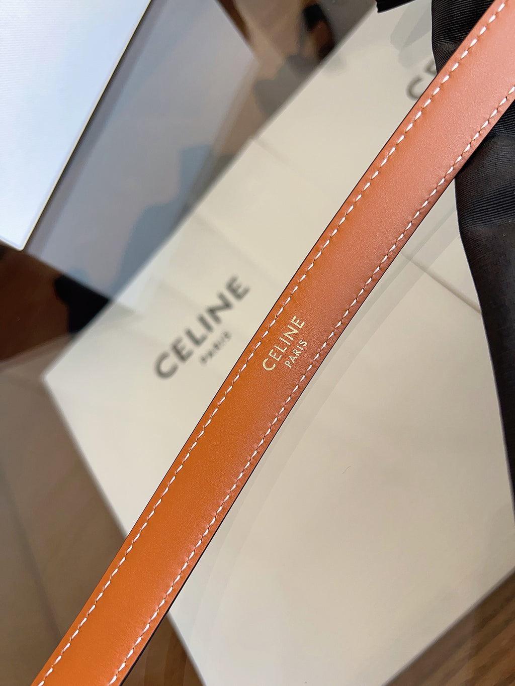 Vivienne Taurillon Belt | 18mm